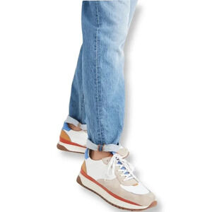 Madewell Kickoff Trainer Sneakers Colorblock Leather & Suede Womens 10 Mens 8.5